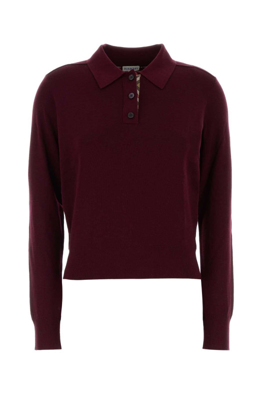 Grape wool polo shirt BURBERRY (8132451)
