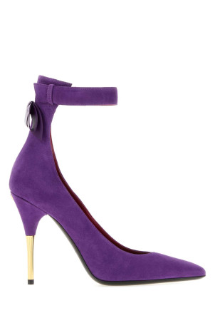 Purple suede pumps VALENTINO GARAVANI (9W0S0QI9DLL)