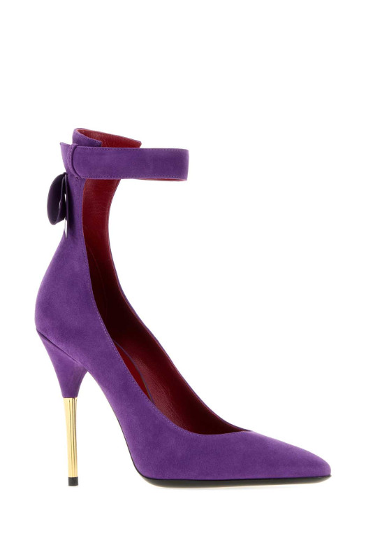Purple suede pumps VALENTINO GARAVANI (9W0S0QI9DLL)