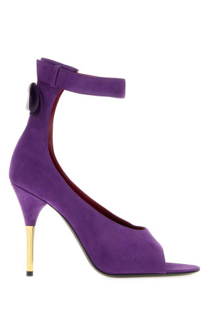 Purple suede Fatale sandals VALENTINO GARAVANI (9W0S0QM0DLL)