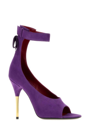Purple suede Fatale sandals VALENTINO GARAVANI (9W0S0QM0DLL)