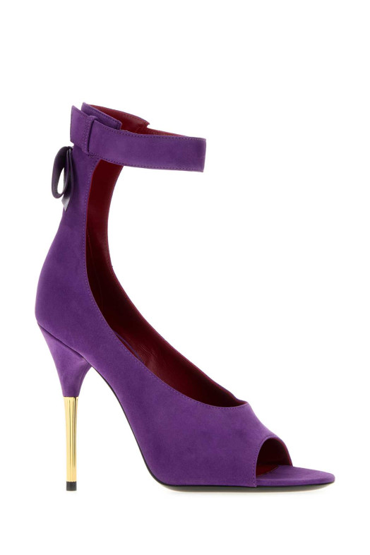 Purple suede Fatale sandals VALENTINO GARAVANI (9W0S0QM0DLL)
