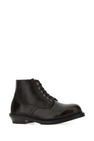 Dark brown leather Cortege ankle boots OUR LEGACY (A4267CDE)