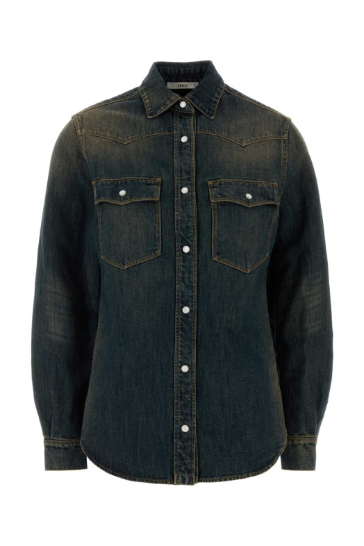 Denim shirt FENDI (FLF867B1PD)