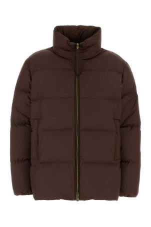 Chocolate polyester Vivantesse down jacket MONCLER (L20931A00261597YW)