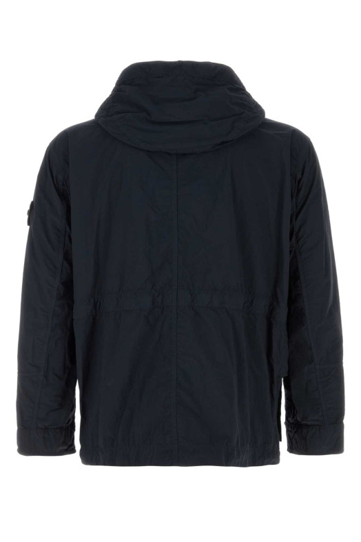 Парка из нейлона цвета «полуночный синий» от Black STONE ISLAND (L2S15Q100024S00F6)