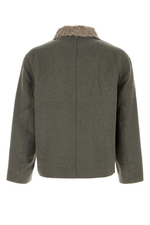 Dark grey wool blend jacket OUR LEGACY (M4261ENP)