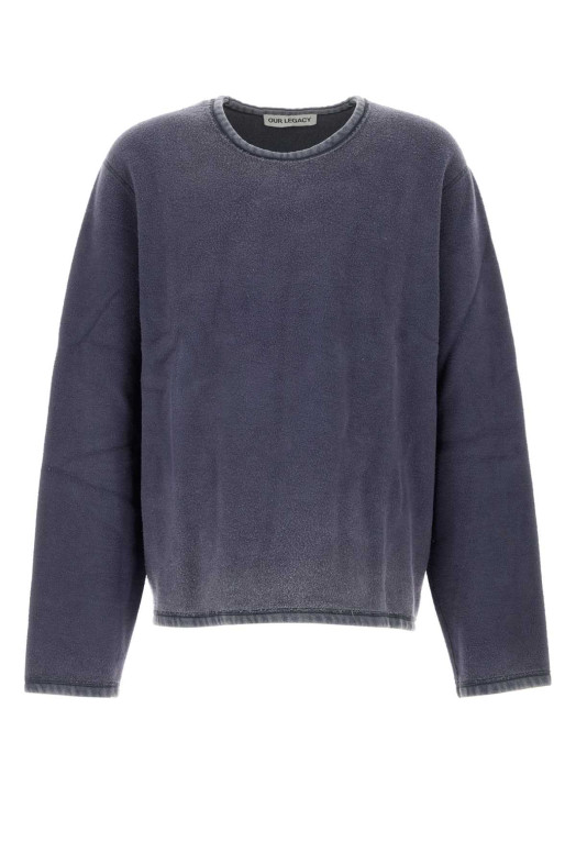 Air Force blue cotton sweatshirt OUR LEGACY (M4266DG)