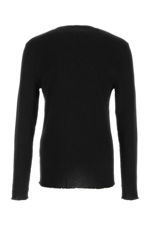 Black cotton blend t-shirt OUR LEGACY (M4266EC)