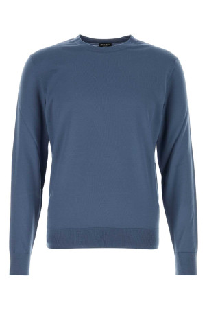 Air Force blue wool sweater ZEGNA (RUI15M9A4CRW)