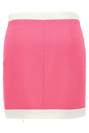 'Heart Buttons' skirt Pink