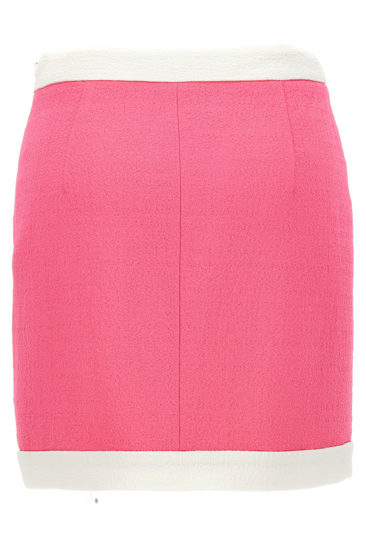 'Heart Buttons' skirt Pink