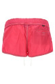 Logo nylon shorts Fuchsia