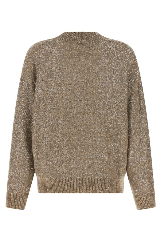 'Dazzling Texture' sweater Beige