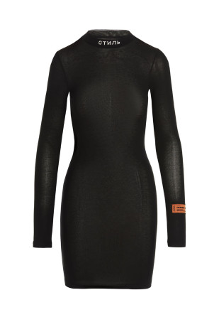 Сукня на блискавці, чорна HERON PRESTON HWDB058C99FAB00110001000