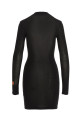 Платье на молнии, чёрное HERON PRESTON HWDB058C99FAB00110001000