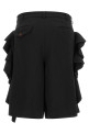 Бермуды с объемными оборками, черные COMME DES GARCONS BLACK 1RP0040521