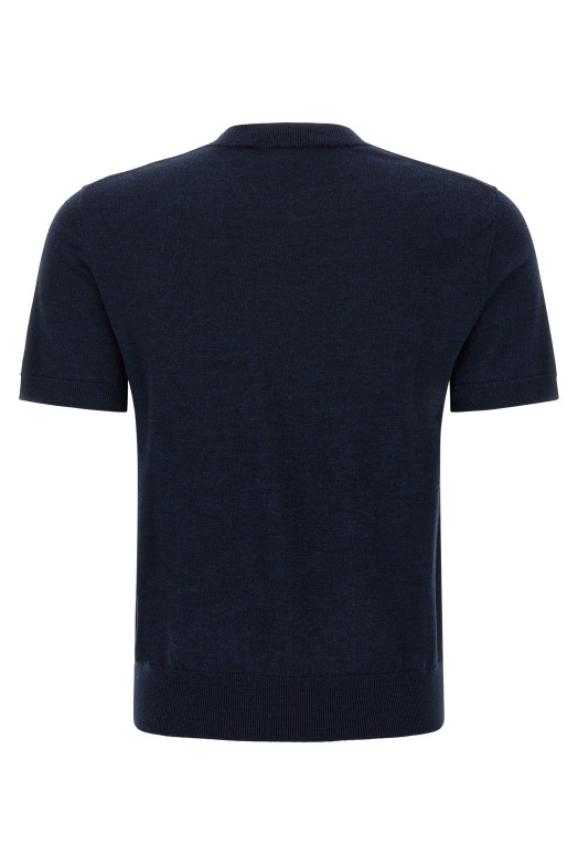 Argyle sweater Blue