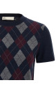 Argyle sweater Blue