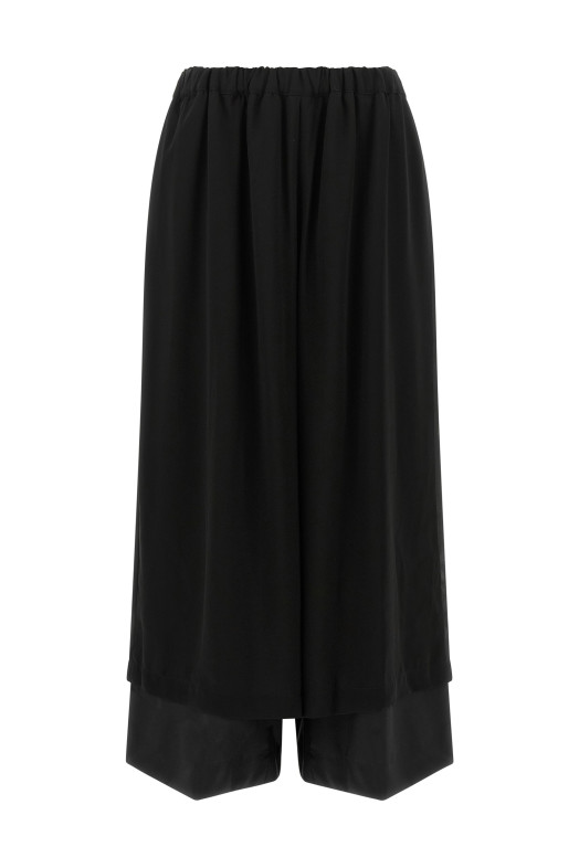 Двухслойные брюки, черные COMME DES GARÇONS GRP0111