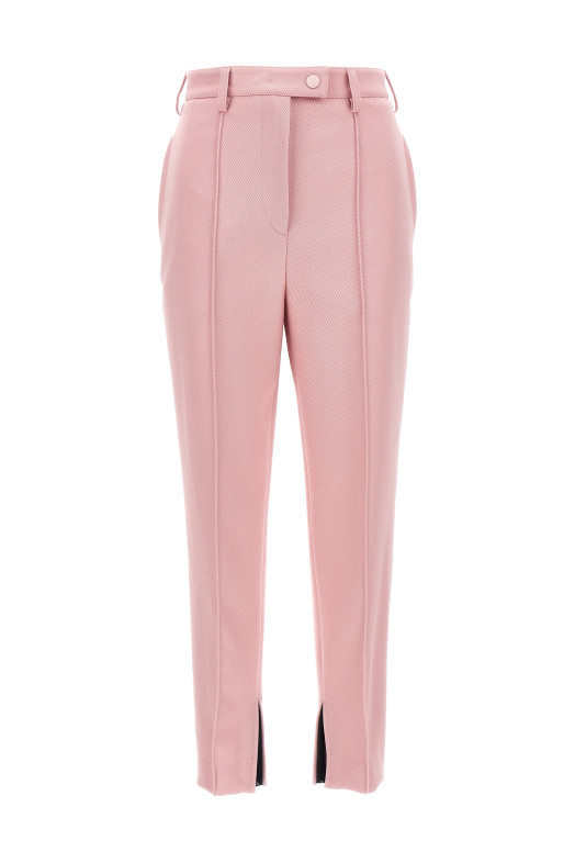 Gabardine nattè trousers Pink Gabardine nattè trousers Pink