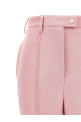Gabardine nattè trousers Pink Gabardine nattè trousers Pink