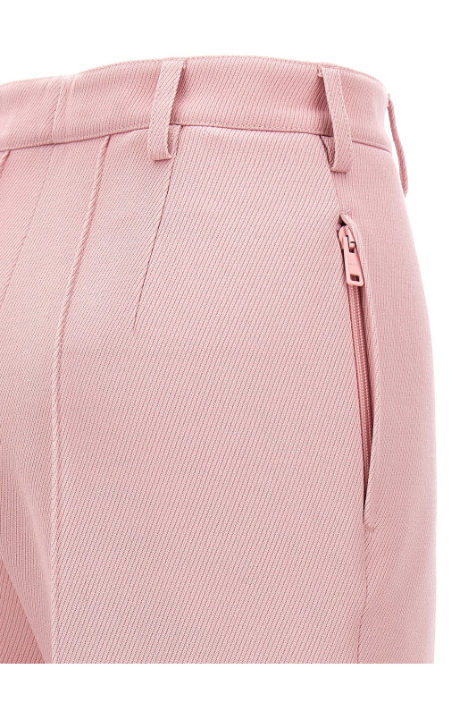 Gabardine nattè trousers Pink Gabardine nattè trousers Pink
