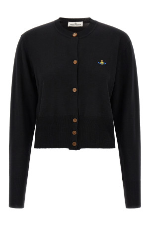'Bea Cropped' cardigan Black