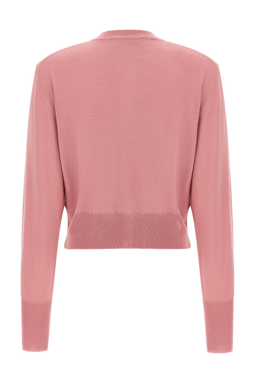 'Bea Cropped' cardigan Pink