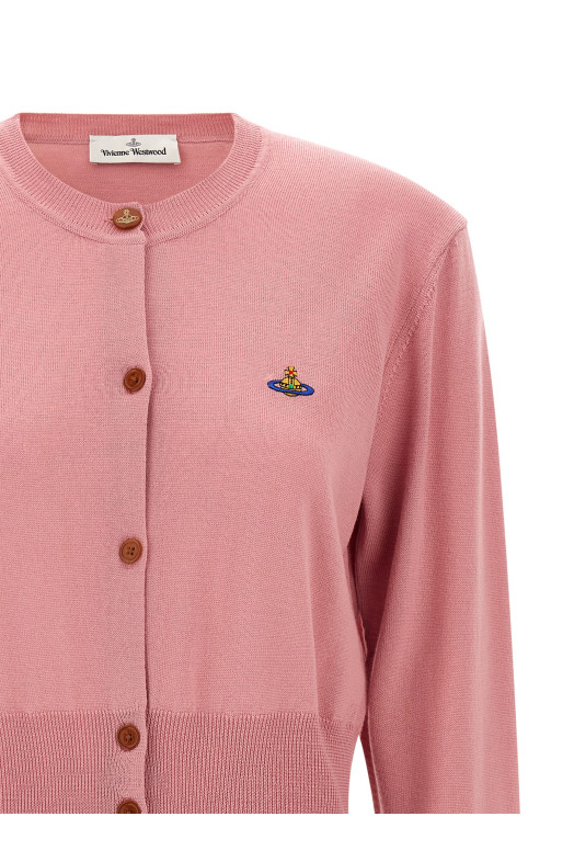'Bea Cropped' cardigan Pink