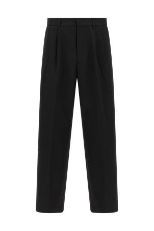 Double pinch pants Black