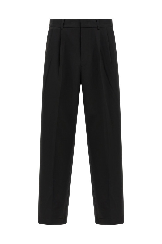 Double pinch pants Black