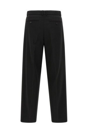 Double pinch pants Black
