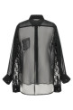 Рубашка с двойными рукавами, черная COMME DES GARÇONS GRB0041