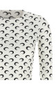 'Moon Printed Jersey Second Skin' T-shirt Black-grey