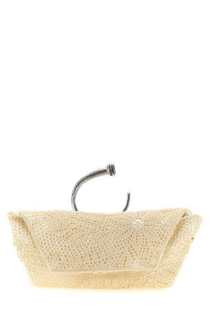 В'язана гачком сумочка, біла MAGDA BUTRYM 912926CREAM