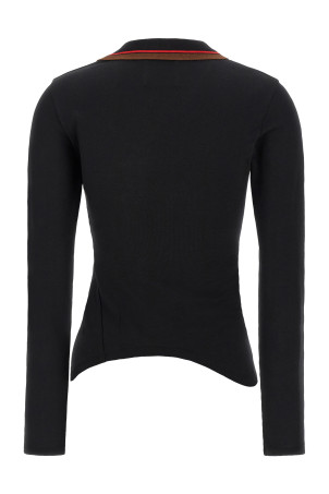 Asymmetrical pole Black