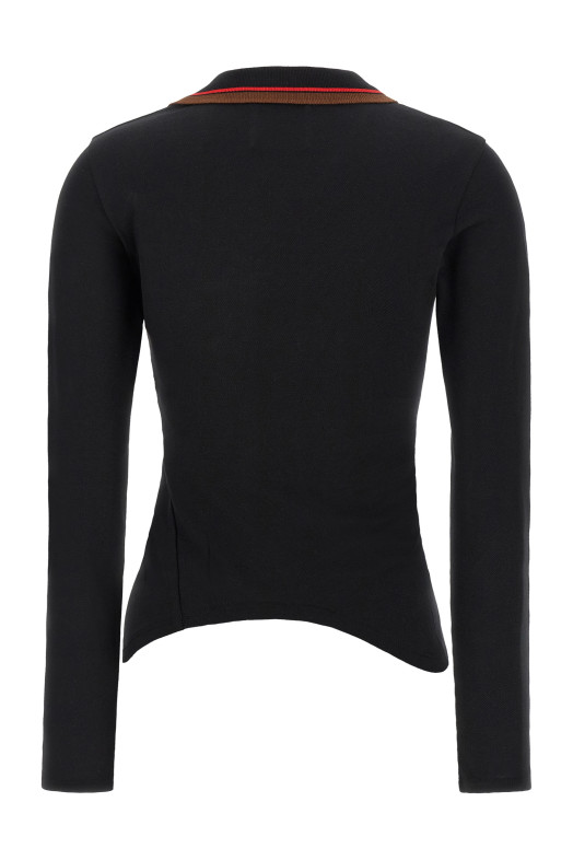 Asymmetrical pole Black