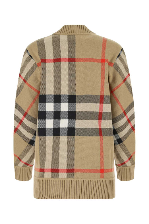 Embroidered polyester blend cardigan Multicolor BURBERRY (8039153)