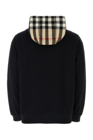 Black cotton sweatshirt Black BURBERRY (8060705)