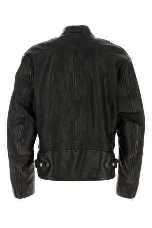 Black leather jacket GUCCI (865374XNBC4)