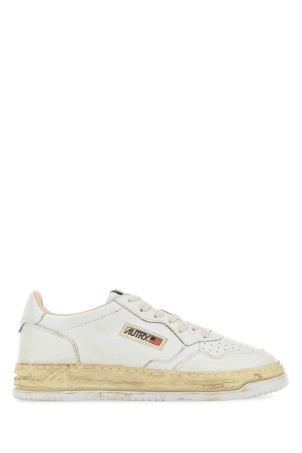White leather Autry x Maison Mihara Yasuhiro General Scale Supvint sneakers AUTRY (AVLM)