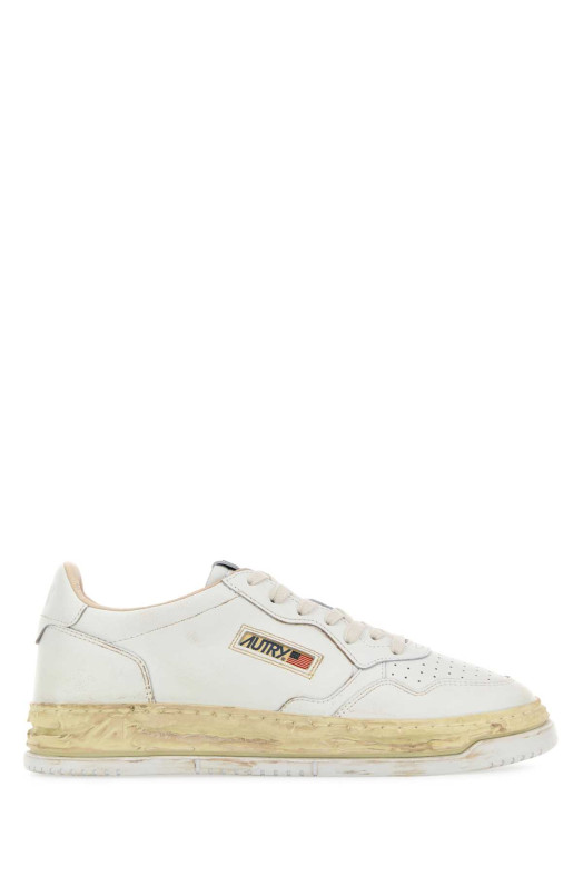 White leather Autry x Maison Mihara Yasuhiro General Scale Supvint sneakers AUTRY (AVLM)
