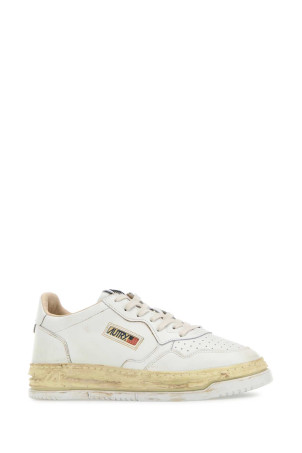 White leather Autry x Maison Mihara Yasuhiro General Scale Supvint sneakers AUTRY (AVLM)
