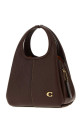Коричневая кожаная сумочка Lena 19 от COACH NEW YORK (CCY32)
