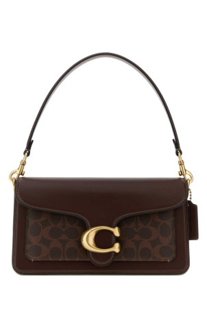 Сумка COACH NEW YORK «Tabby 26» из темно-коричневой кожи (CI032)