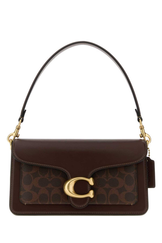 Сумка COACH NEW YORK «Tabby 26» из темно-коричневой кожи (CI032)