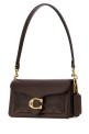 Коричневая кожаная сумка через плечо Tabby 20 от COACH NEW YORK (CY200)