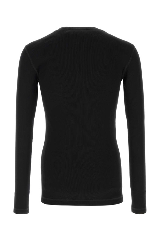 Black cotton t-shirt Black DOLCE & GABBANA (G8PG8TG7P3I)