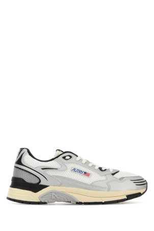 Multicolor leather and mesh Hyperway sneakers AUTRY (HYLM)